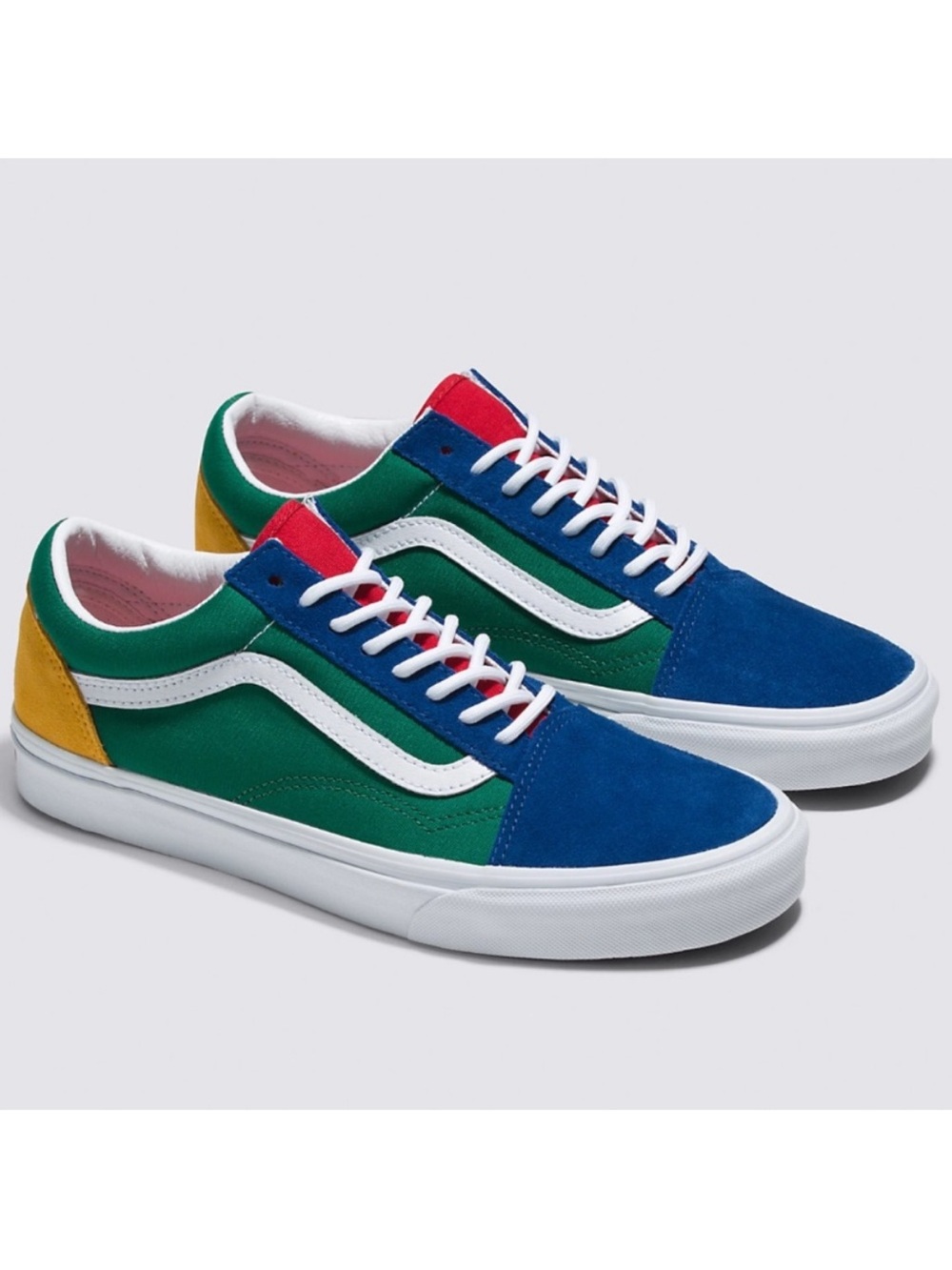 Vans Old Skool Yacht Club Sneakers Unisex Men’s 7 Women’s 8.5 Suede Multicolor